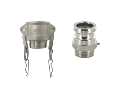 Złącza CAMLOCK / KAMLOK - z gwintami amerykańskimi NPT