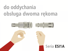 DN 7,4 Szybkozłącza i Wtyki Serii ESI 1A - do Oddychania - LUDECKE