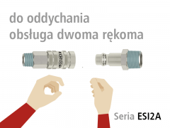 DN 7,4 Szybkozłącza i Wtyki Serii ESI 2A - do Oddychania - LUDECKE