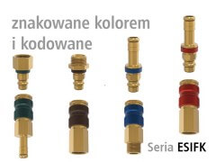 DN 7,8 - Znaczone Kolorami i Kształtem Pierścieni - Seria ESIFK - LUDECKE