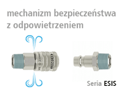 DN 7,8 - z Odpowietrzeniem - Szybkozłącza i Wtyki - ESIS - LUDECKE