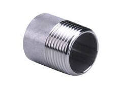 Nypel Jednostronnie Gwintowany - ze Stali Szlachetnej