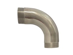 Kolano Przemysłowe - 2 x Gwint Zewnętrzny BSPP - Stal Szlachetna