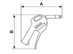 Prevost - Pistolet z Dyszą OSHA - Gwint Wewnętrzny - Typ 27102 - Tworzywo Sztuczne