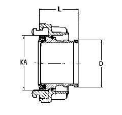  Złącze STORZ - Złącze Strażackie - Złącze Tłoczne - z Króćcem do Węża - Odlewane z Aluminium