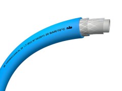 Wąż do Mycia w Przemyśle Spożywczym - THERMOCLEAN AL 20 - 20 bar w Temperaturze 70°C - Wielowarstwowy z PCV - z Wzmocnieniem z Siatki Poliestrowej - Tłoczny - TRICOFLE