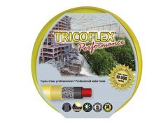 Wąż do Profesjonalnego Nawadniania - TRICOFLEX PERFORMANCE - Wielowarstwowy z PCV - z Siatką z Przędzy Poliestrowej - Tłoczny - TRICOFLEX