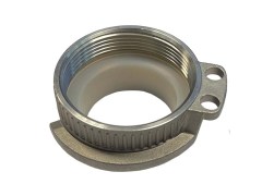 Złącze TW - EUROZŁĄCZE - Część VK - z Gwintem Wewnętrznym BSPP - SS Powlekane PFA - PTFE - EN 14420-6