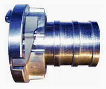 Złącze STORZ - Złącze Strażackie - Ssąco-Tłoczne - z Długim Króćcem do Węża - z Zatrzaskiem Zabezpieczającym - ze Stali Szlachetnej