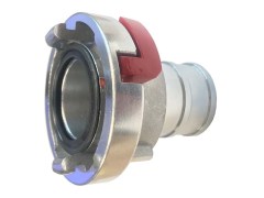 Złącze STORZ - Złacze Strażackie - z Zabezpieczeniem - Ssąco-Tłoczne - z Długim Króćcem do Węża - z Aluminium Odlewanego - MCC